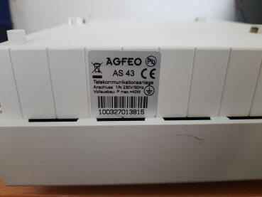 Preview: AGFEO AS 43 Telekommunikationsanlage