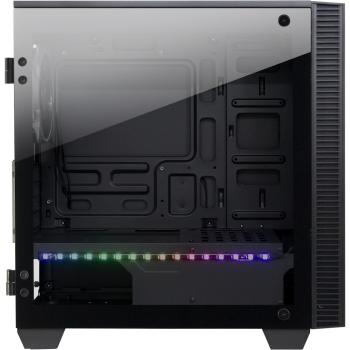 PC-Gehäuse ATX Midi-Tower Infinity Micro X-608 (Mirror Effekt RGB)