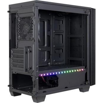 PC-Gehäuse ATX Midi-Tower Infinity Micro X-608 (Mirror Effekt RGB)