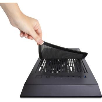 PC-Gehäuse ATX Midi-Tower Infinity Micro X-608 (Mirror Effekt RGB)