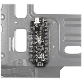 PC-Gehäuse ATX Midi-Tower Infinity Micro X-608 (Mirror Effekt RGB)