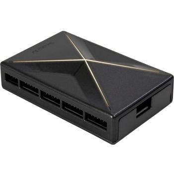 Gehäuselüfter ALSEYE X12 Kit, grau  - 3x 120x120mm - inkl. Steuerung